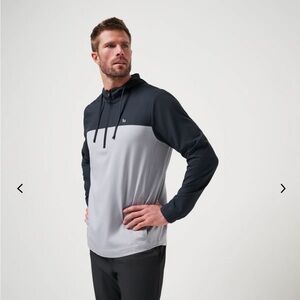 Travis Mathew Black and Gray Hoodie